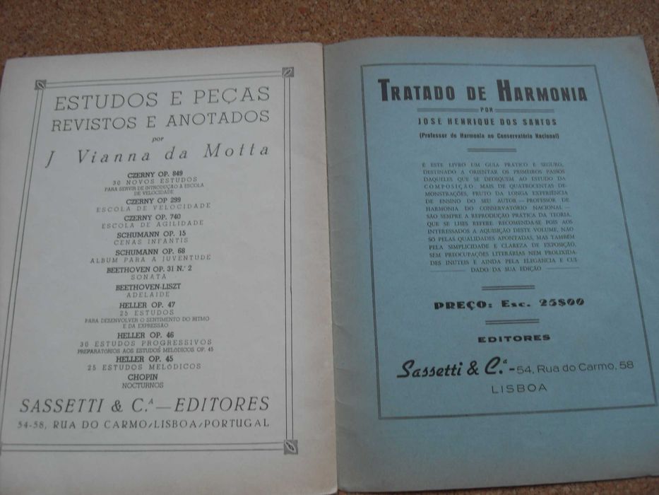 Partituras de Piano Antigas
