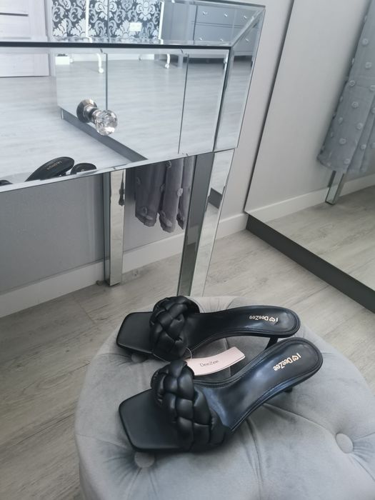 Nowe buty klapki letnie plecione 37