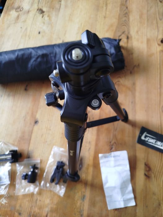 Statyw trójnóg do aparatu telefonu lekki bardzo dobra jakość kulowy