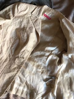 Kremowa marynarka na podszewce rozm. 38 Apriori