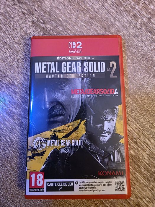 Metal Gear Solid Master colletion  vol 2 nintendo switch 2