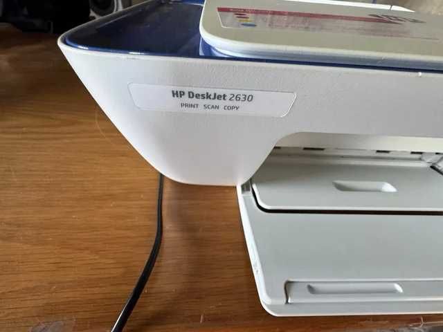 Impressora Multifunções HP Azul e Branco