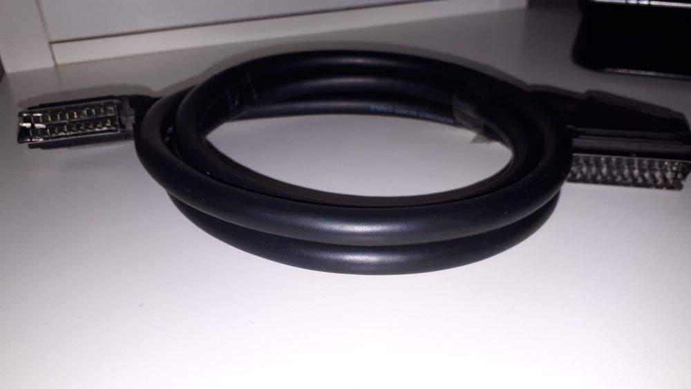 Cabo ligação dvd/ video gravador