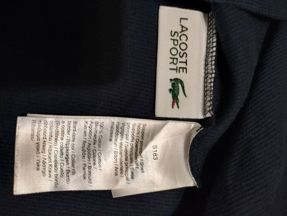 Bluzka męska sportowa Lacoste