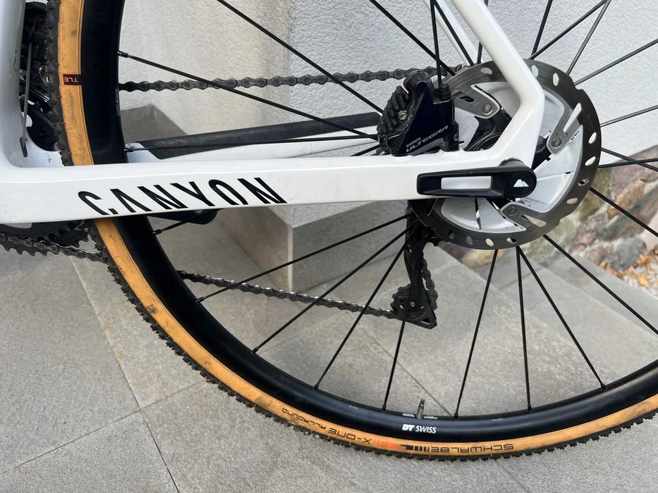 Canyon Inflite CF SL 7 rower gravel / przełaj (CX) malowanie Alpecin