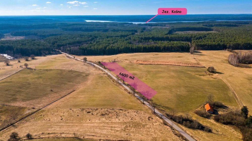 Na sprzedaż działka 0,66 ha z potencjałem w malowniczej okolicy. - Widok 5