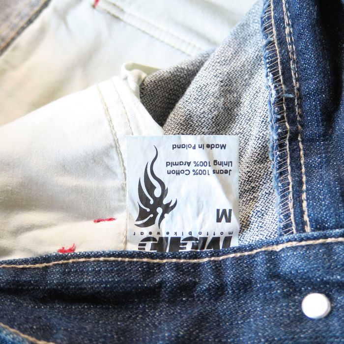 Motto wear NT / jeansy wzmacniane kevlarem "M" spodnie motocykl / quad