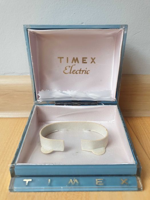 Pudełko na Zegarek Timex Electric Lata 60