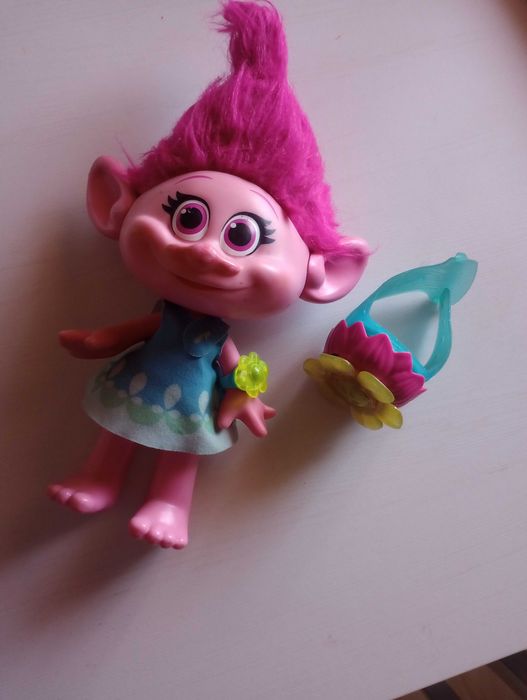 Duża Lalka interaktywna Poppy - Troll- Hasbro