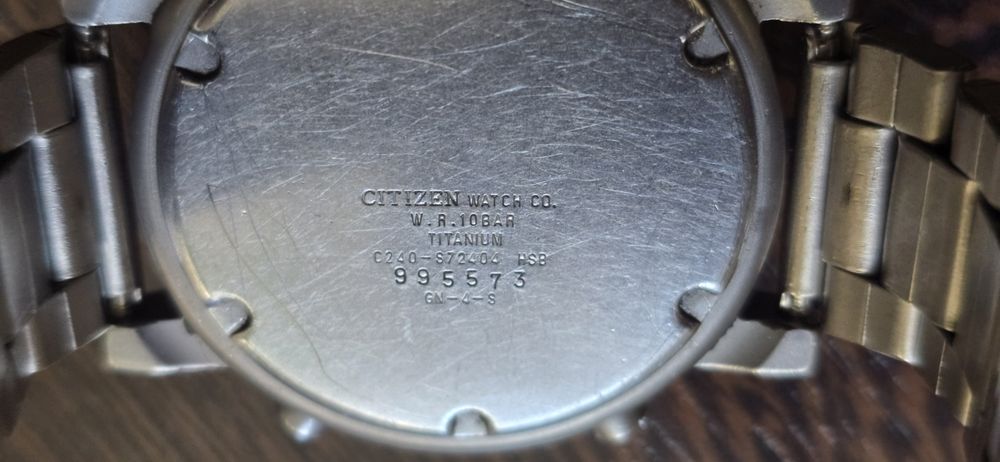 Годинник титановий Citizen Titanium C240 Japan часы наручные сітізен титан винтажные ретро