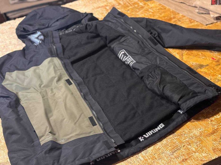 Куртка/курточка  Viking Fishing Ice Light 80g 10K  Black/khaki Зима