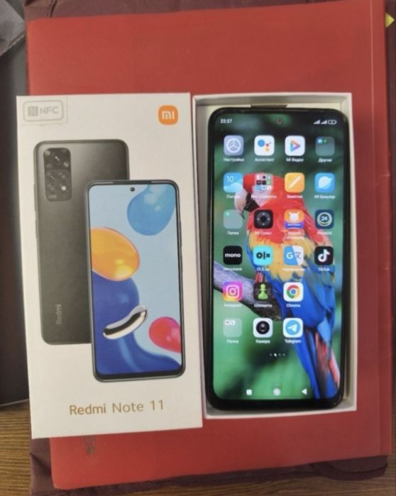 Xiaomi note 11 64 gb хорошее состояние 2 чехла бампер