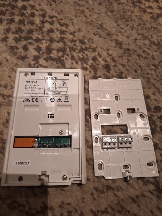 Sterownik termostat siemens RDE 100.1