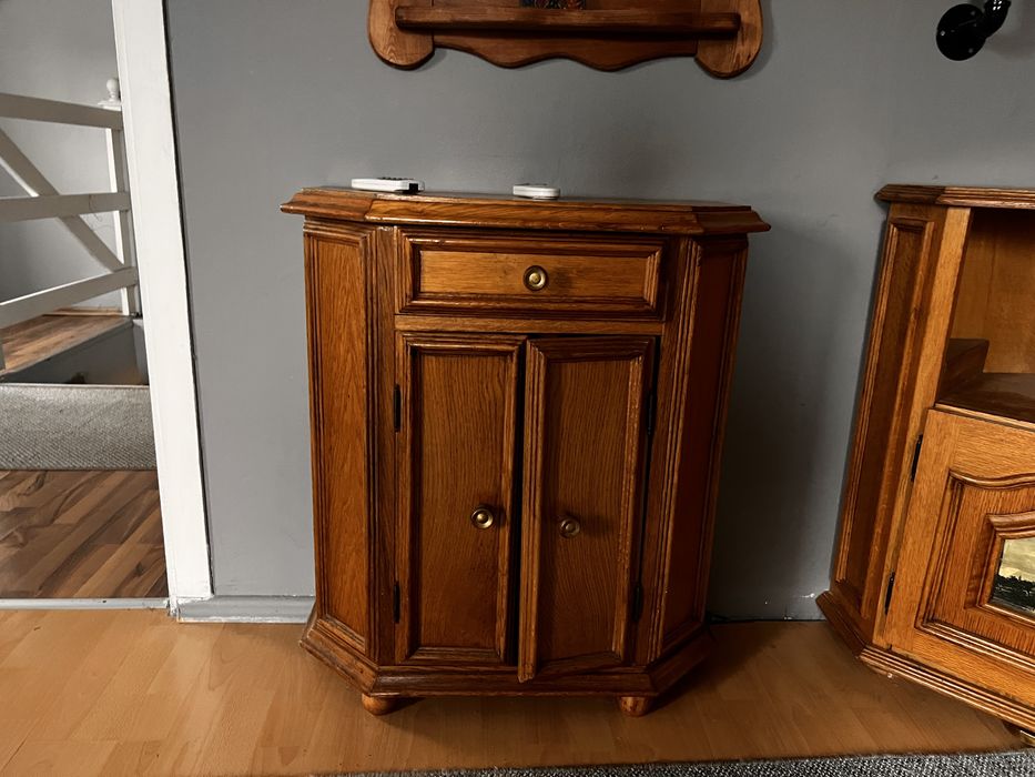 Komoda, konsola meble dębowe