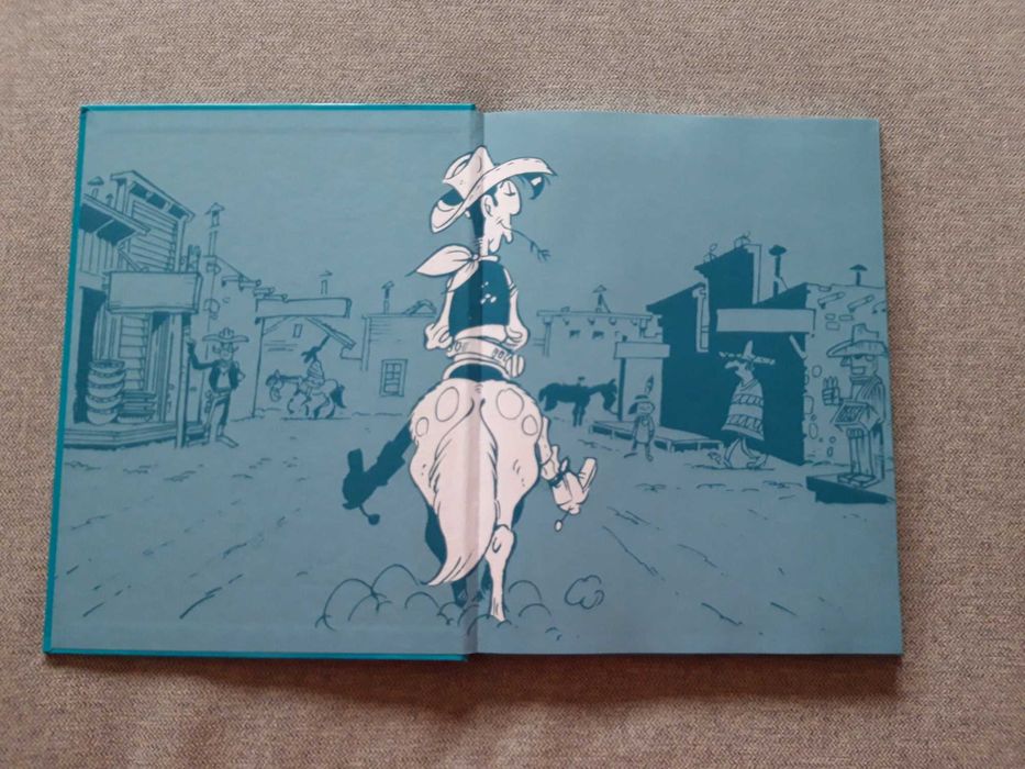 BD álbum Triplo Lucky Luke