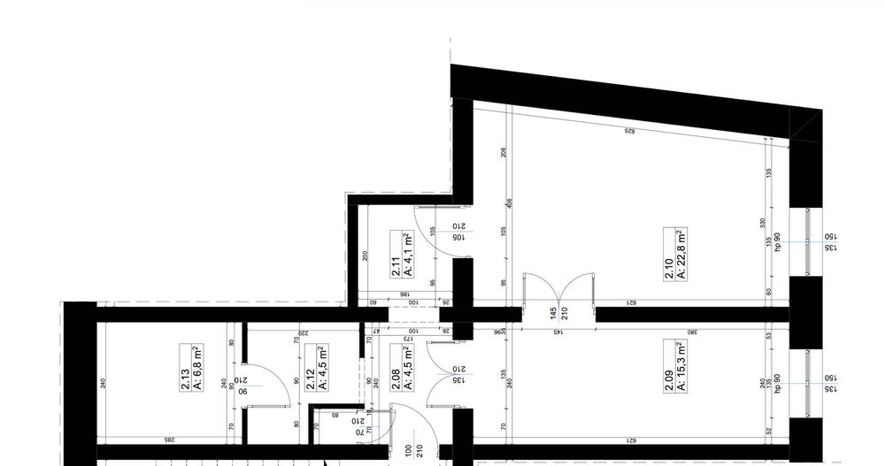 Bezczynszowe duże 2 pok. 58 m², 2 piętro, Stare Miasto/Kleparz, ul. Długa 47