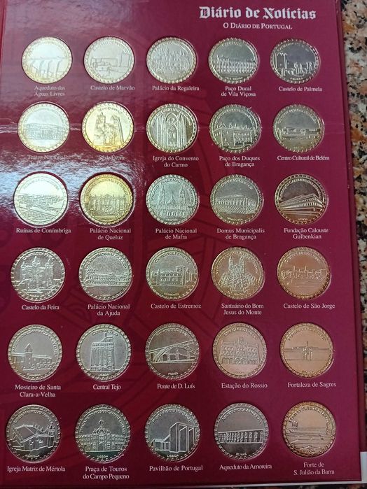 Collection of Medals: Great Portuguese Monuments and Others
