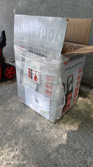 Мийка високого тиску Intertool DT-1515  потужність: 1.60 кВт, тиск: 130.00 бар