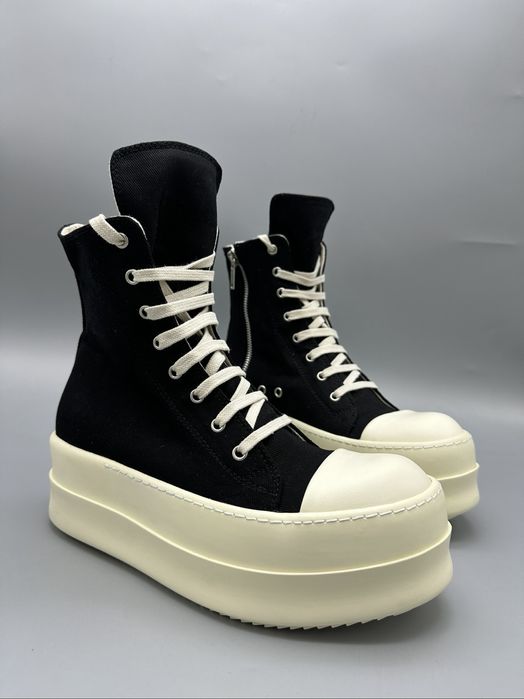 Нові Кеди Rick Owens Ramones DRKSHDW Mega Bumper /37-44/Преміум якість!