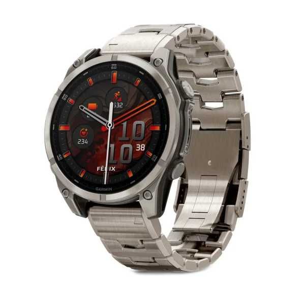 Garmin Fenix 8 47mm AMOLED Sapphire Titanium with Vented Titanium