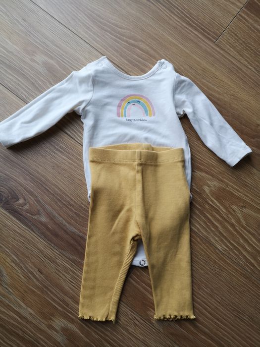 Komplet H&M body +spodenki