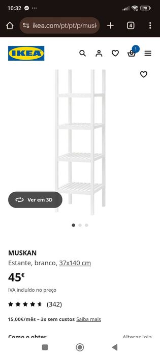 Móvel Muskan ikea