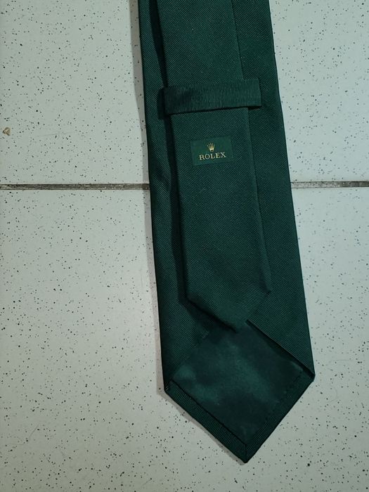 Краватка Rolex зеленого кольору