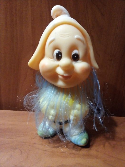 Резиновая игрушка времен СССР Гном