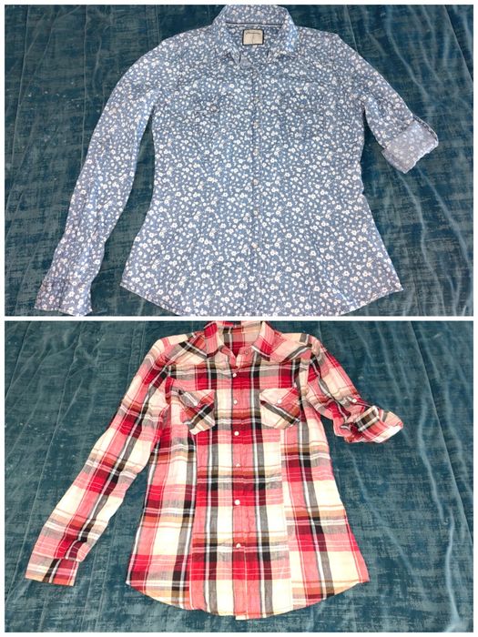 Camisas algodão 8€ cada