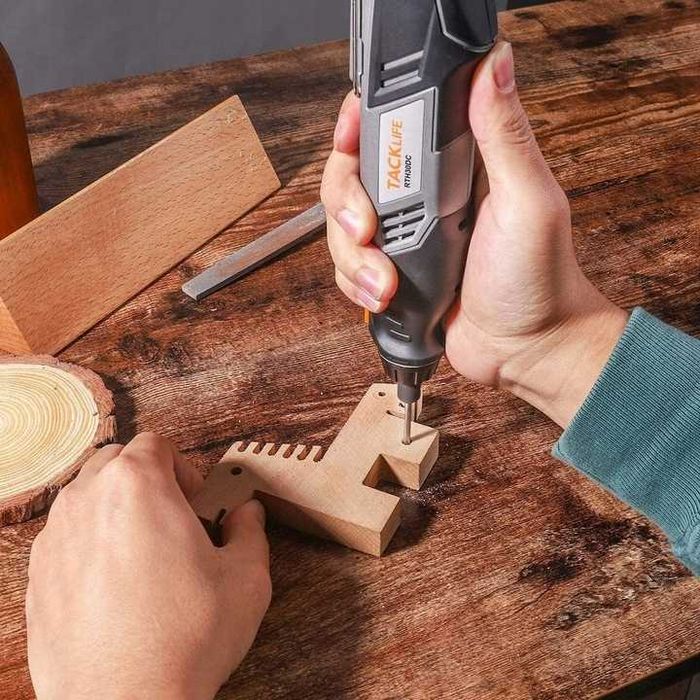 Akumulatorowa mini szlifierka precyzyjna Multitool TACKLIFE RTH30DC
