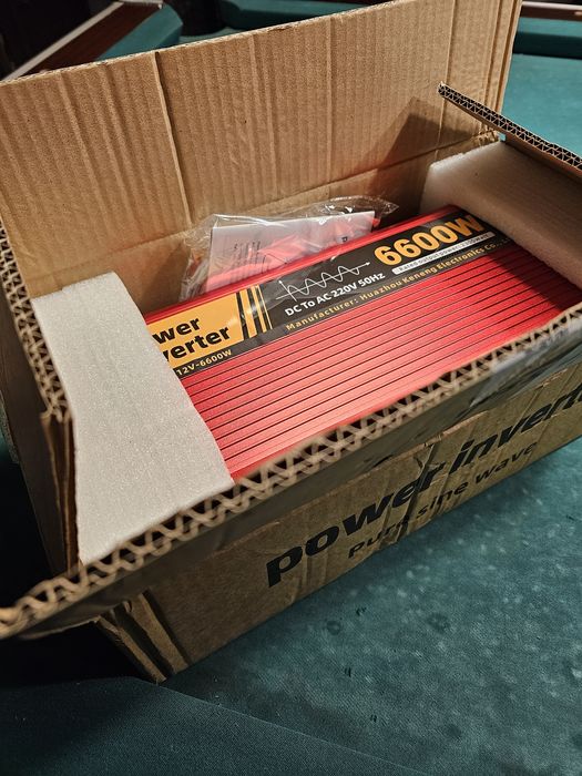 Інвертор 6600 Вт, чистий синус 12 в