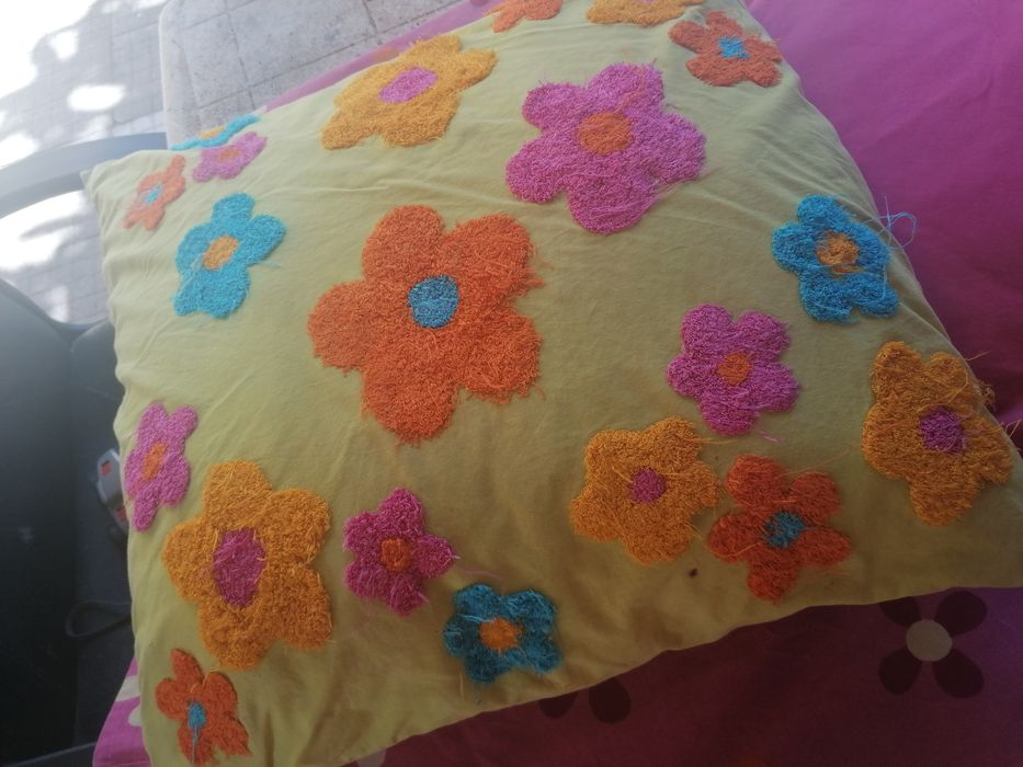 Três Almofadas e mochila