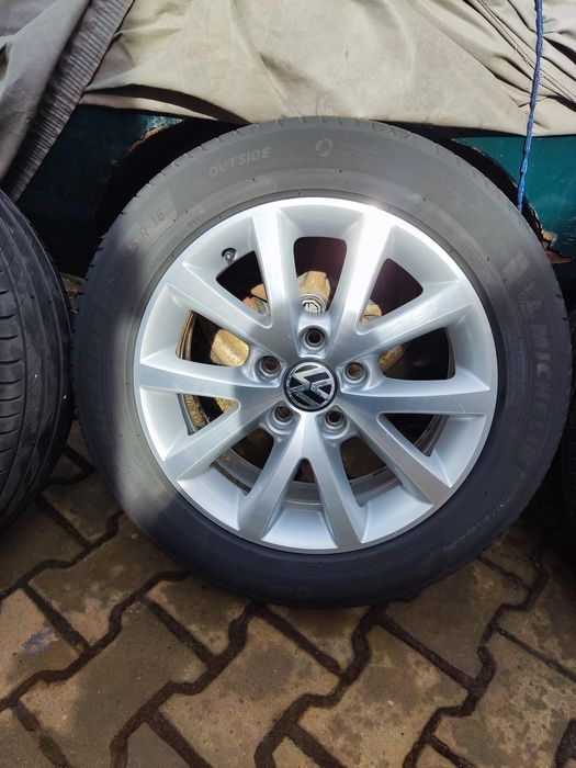 5x112 r16 et50. Oryginalne koła letnie VW TOURAN aluminiowe