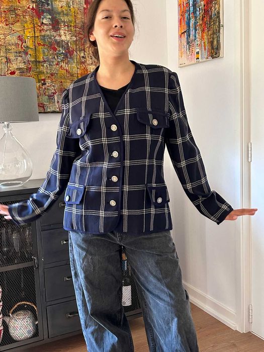 Casaco meia estação/ Inverno vintage 1980s T40 como novo