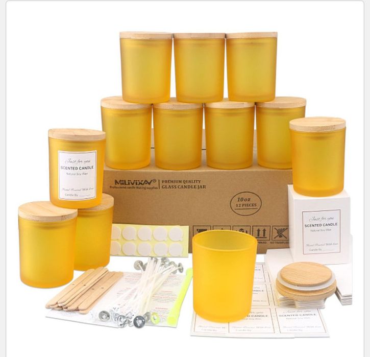 Набір для виготовлення ароматних свічок MILIVIXAY 12шт .