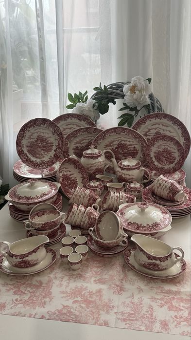 Англійський сервіз Alfred Meakin 12 персон, 70елем. Віллерой villeroy