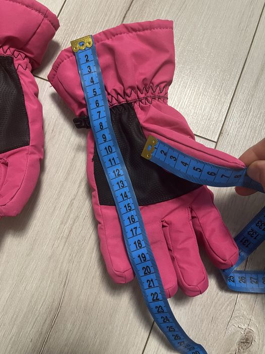 Зимові рукавички Crane, 7–8 років, рожеві