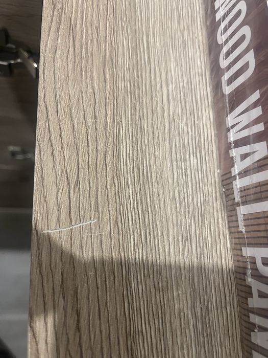 Komoda 4 częściowa Black Red White, dąb sonoma