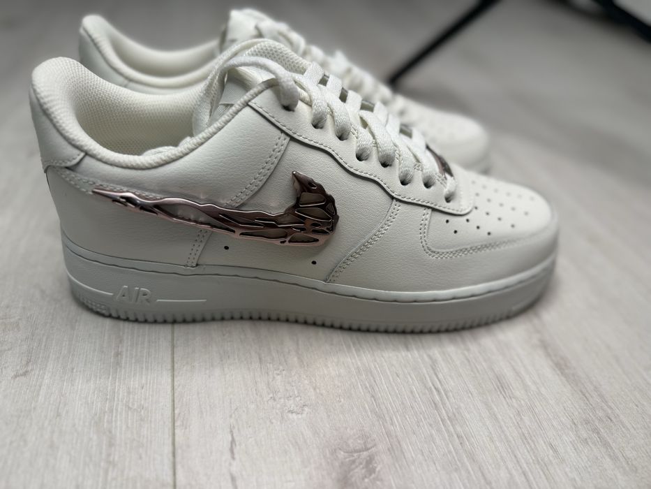 Nike Air Force 1 Low 'Liquid Metal Swoosh Metallic Pink' IF1686-161