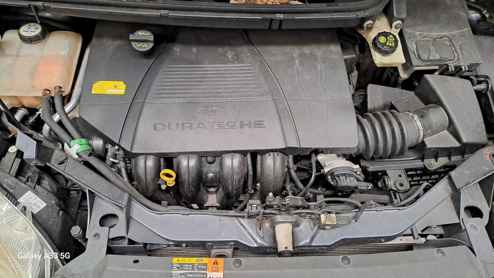 Kompletny Silnik 1.8 16V 88KW Benzyna Ford C-MAX MK1 Focus Mk2