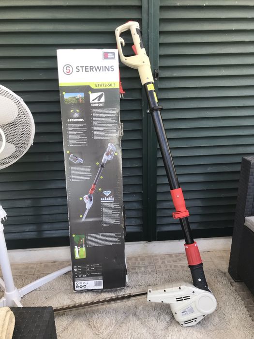 Corta-sebes Telescópico Elétrico Sterwins ETHT2-50.3 (Como Novo)
