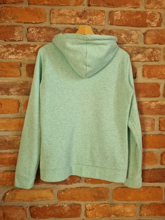 Miętowa melanżowa bluza