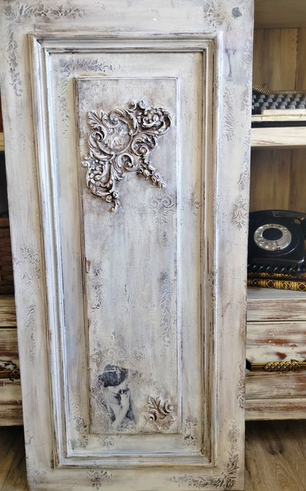 Panel i portyk shabby chic. Komplet