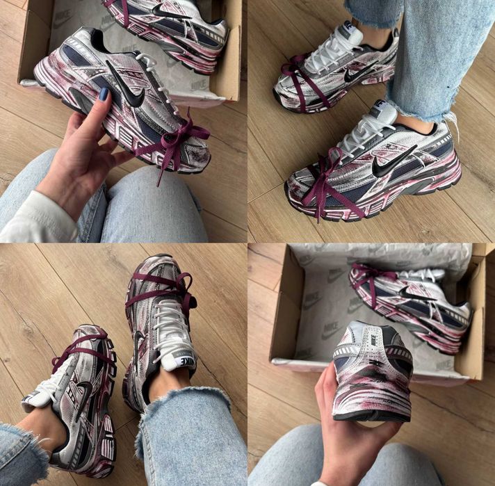 Кроссовки Nike Initiator Custom White Purple 36-45 Хит Весны! Наложка!