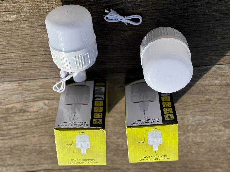 Підвісний кемпінговий ліхтар-лампа, сонячна панель 1200mAh