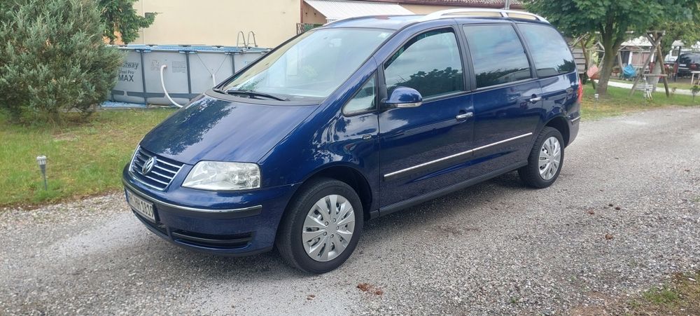 SPROWADZONY Z NIEMIEC VW Sharan 2,0 benzyna  2007r 178 tyś przebieg
