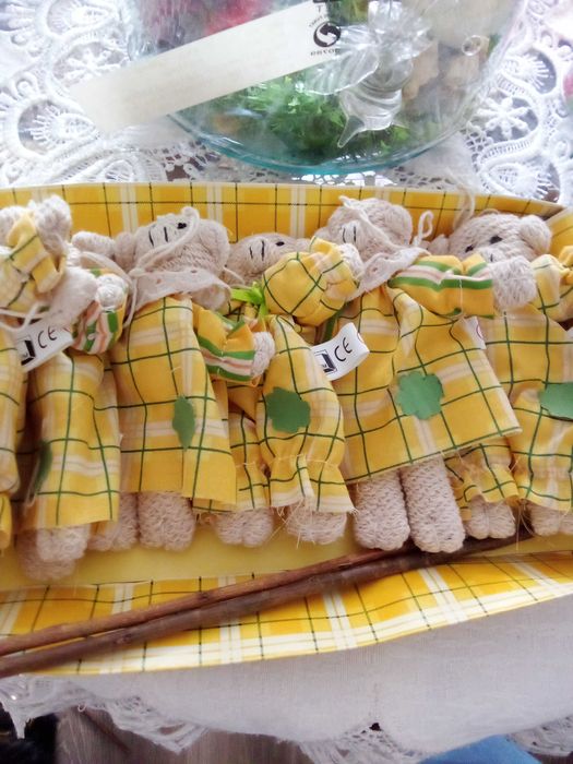 Małe szmaciane świnki