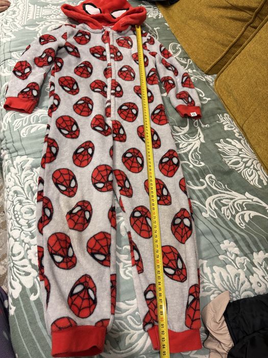 Флісовий комбінезон-кігурумі з капюшоном для дітей з Людина павук