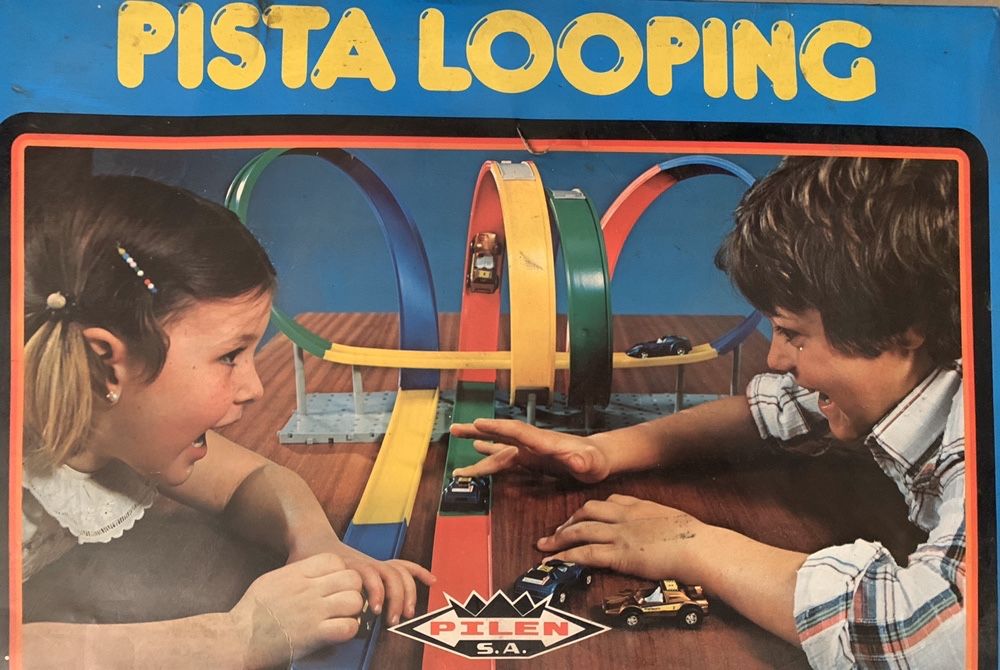 Pista looping anos 80