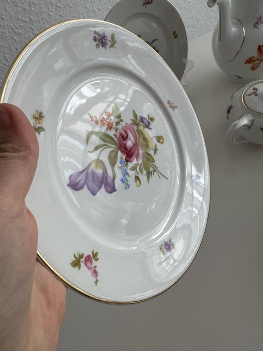 Serwis do herbaty Rosenthal Balmoral bukiet kwiatów